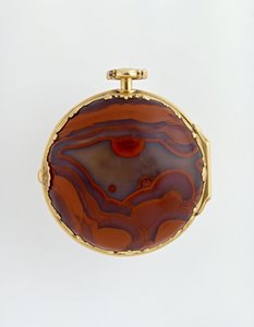 金色和玛瑙双色套装腕表，1760（金色）